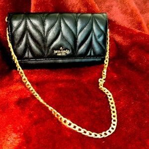 Kate Spade long wallet with chain